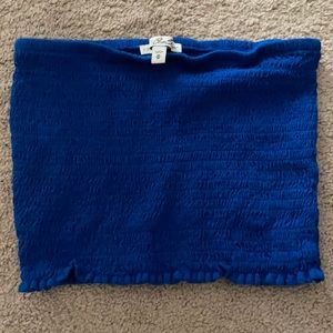 Express tube top - royal blue